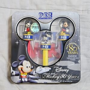 PEZ 80 Yrs Disney Mickey Mouse Set